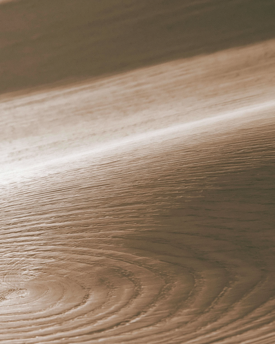 Natural wood veneer sheets showing grain variation and material selection