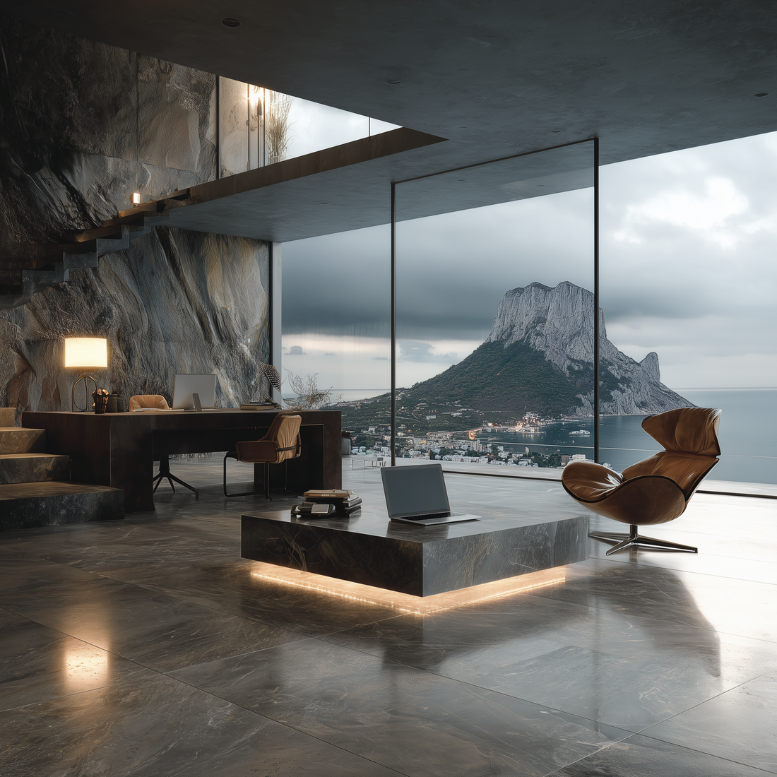 Custom architectural furniture in natural oak and walnut by HEAVEN — modern built-in design crafted in New York