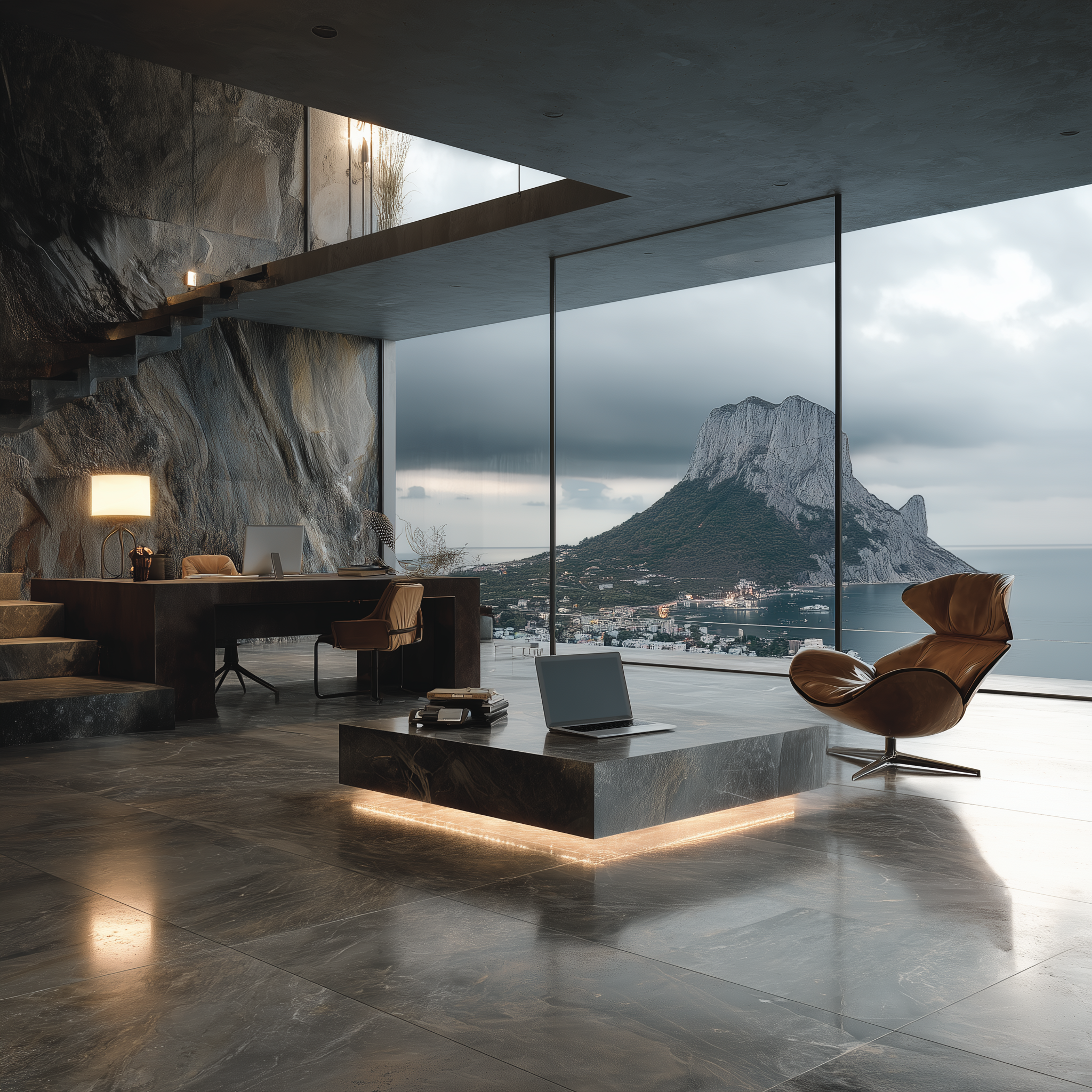 Custom architectural furniture in natural oak and walnut by HEAVEN — modern built-in design crafted in New York