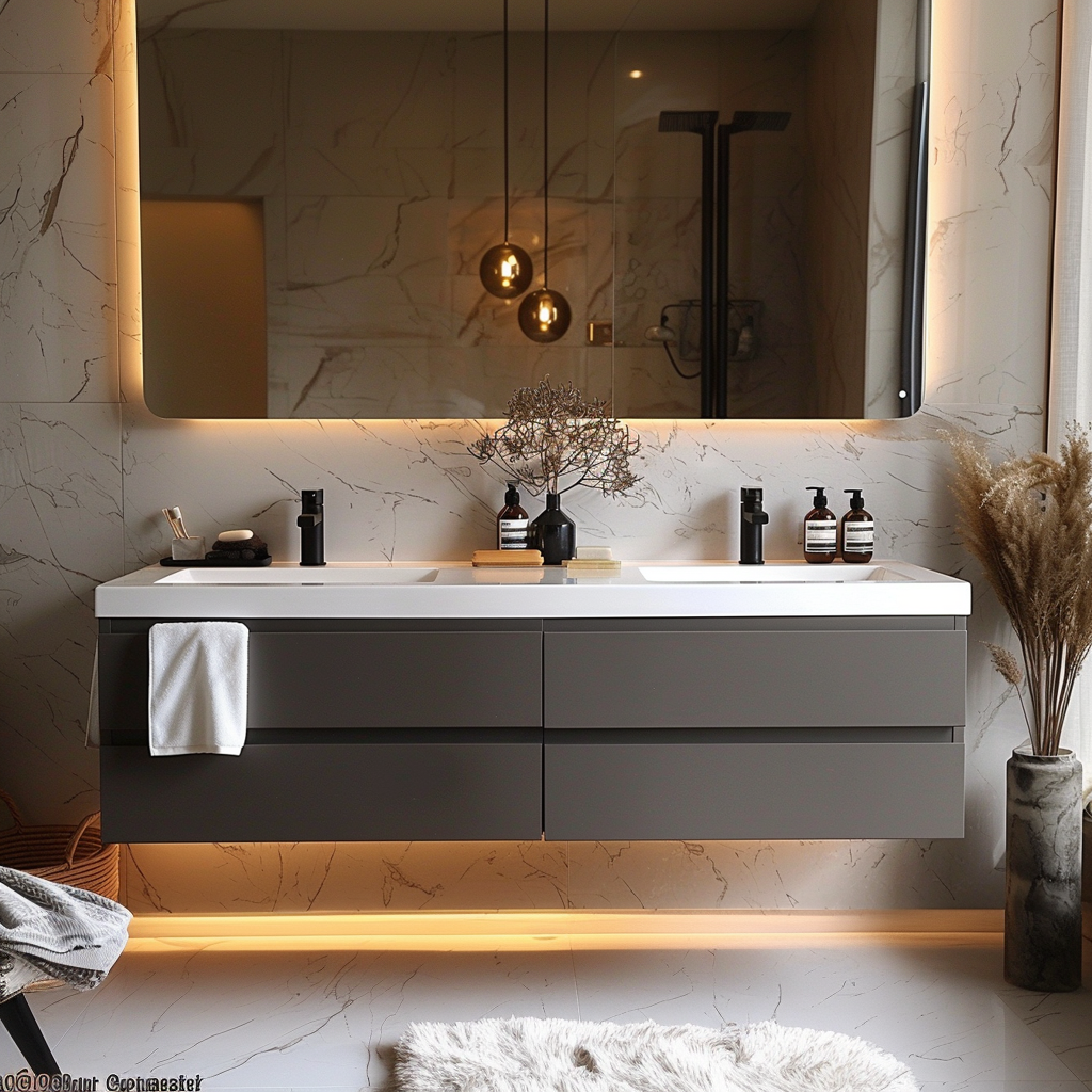 Painted Bathroom Vanities