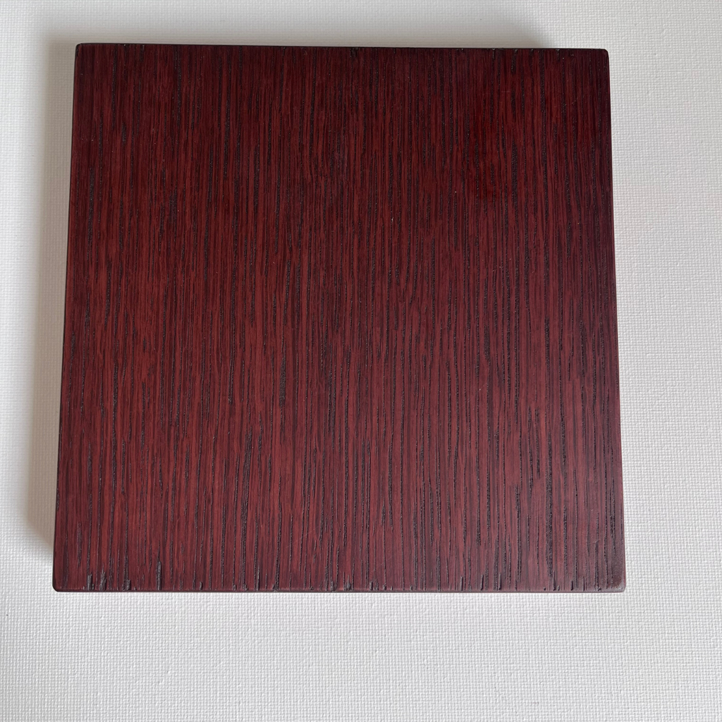 Burgundy Oak Wood Sample | Custom Cabinet Finish Sample