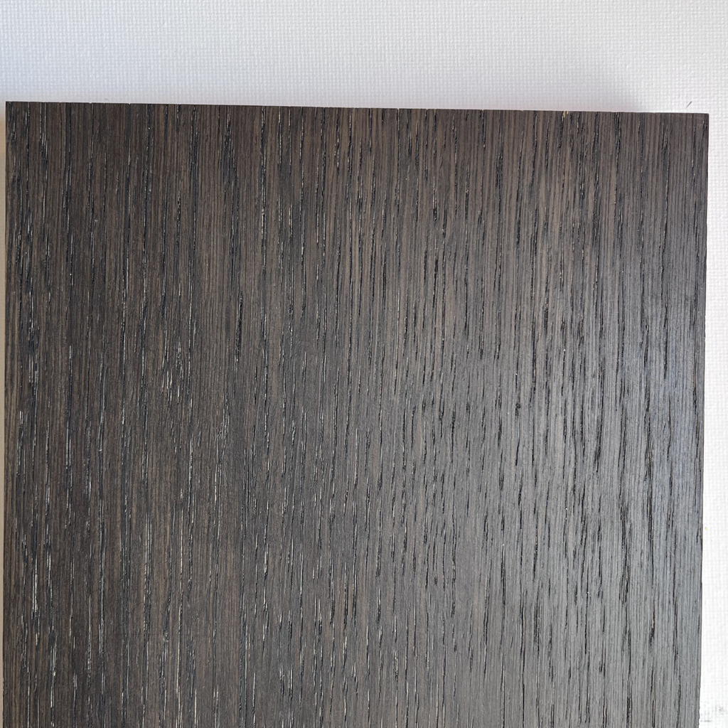 Natural Dark Oak Wood Sample | Custom Cabinet Finish Sample