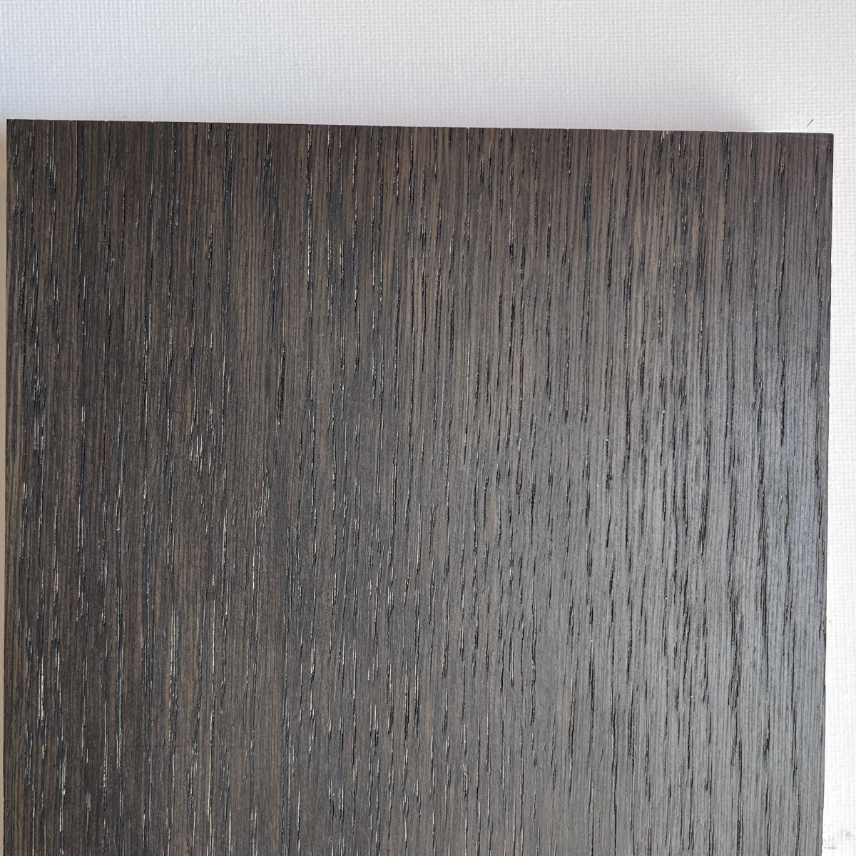 Natural Dark Oak Wood Sample | Custom Cabinet Finish Sample
