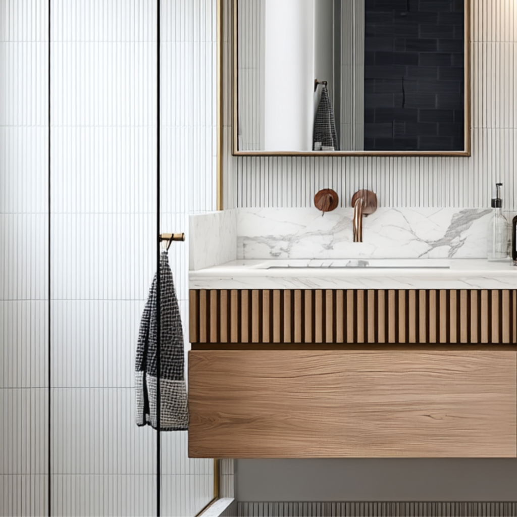 compact oak bathroom cabinet
