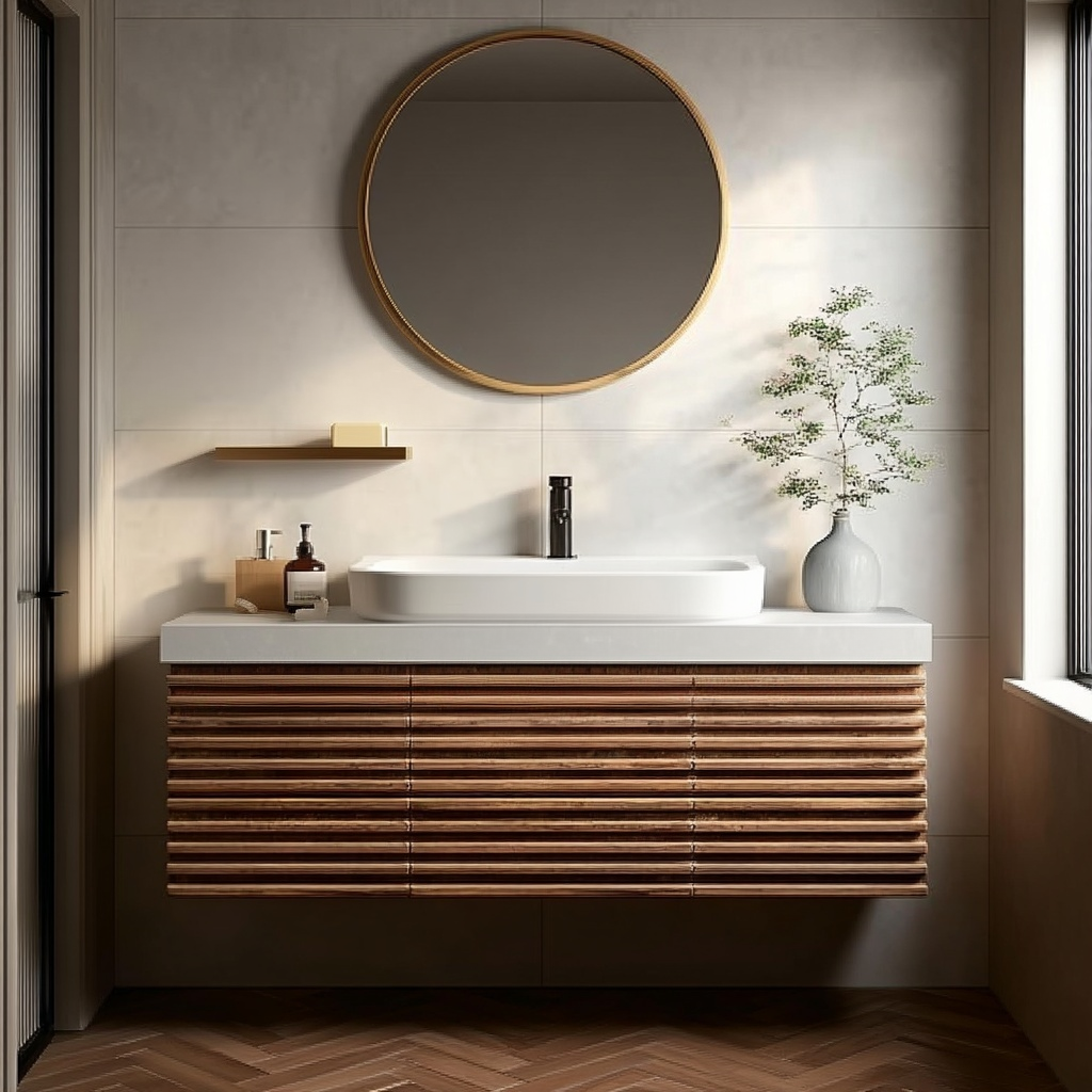 handleless-ribbed-vanity