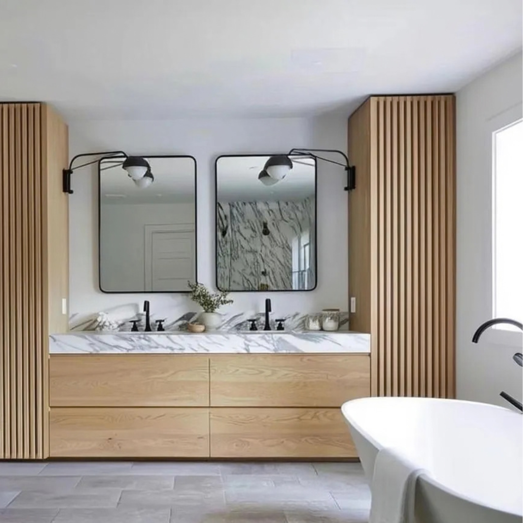 Custom bathroom vanity and cabinetry by HEAVEN
