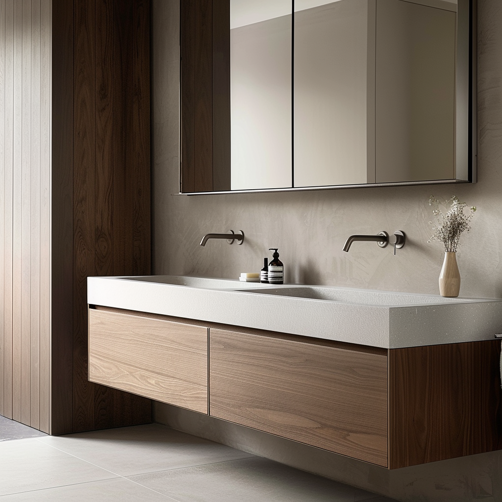 luxury-walnut-floating-cabinet
