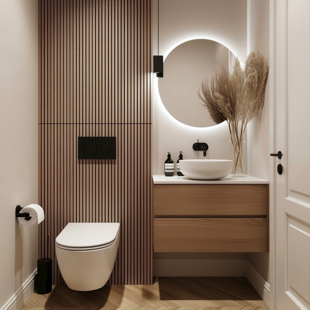 modern 2 drawer bathroom cabinet