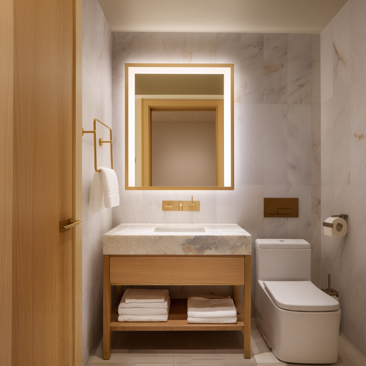 modern freestanding bathroom vanity