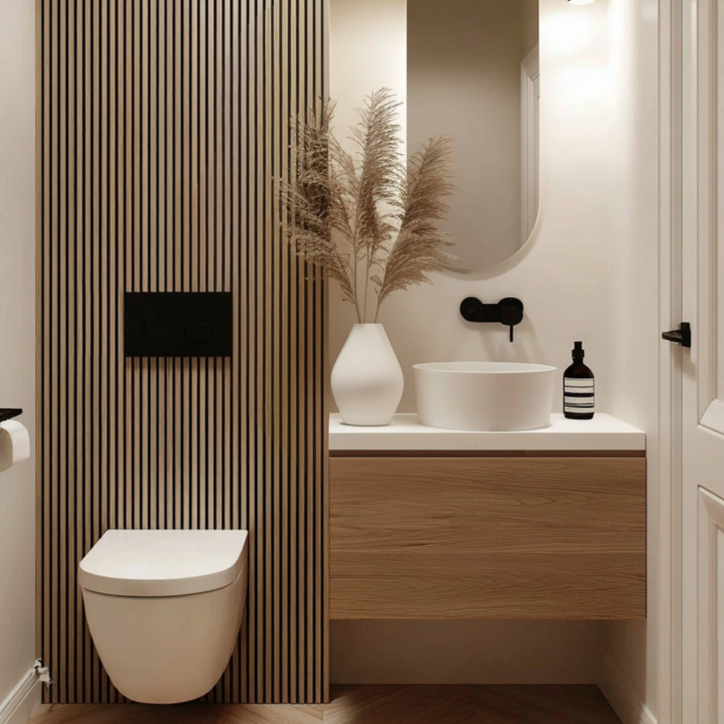 modern wall mounted bathroom cabinet