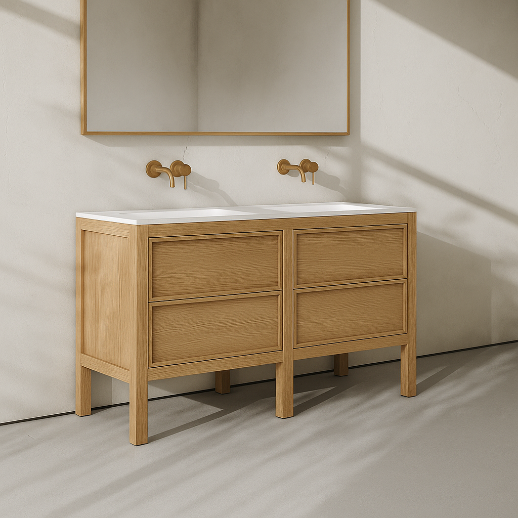 freestanding-white-oak-bathroom-cabinet