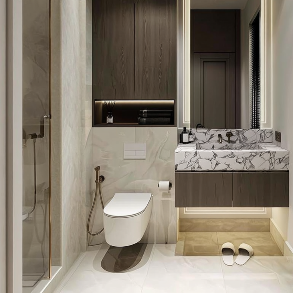 single sink floating vanity