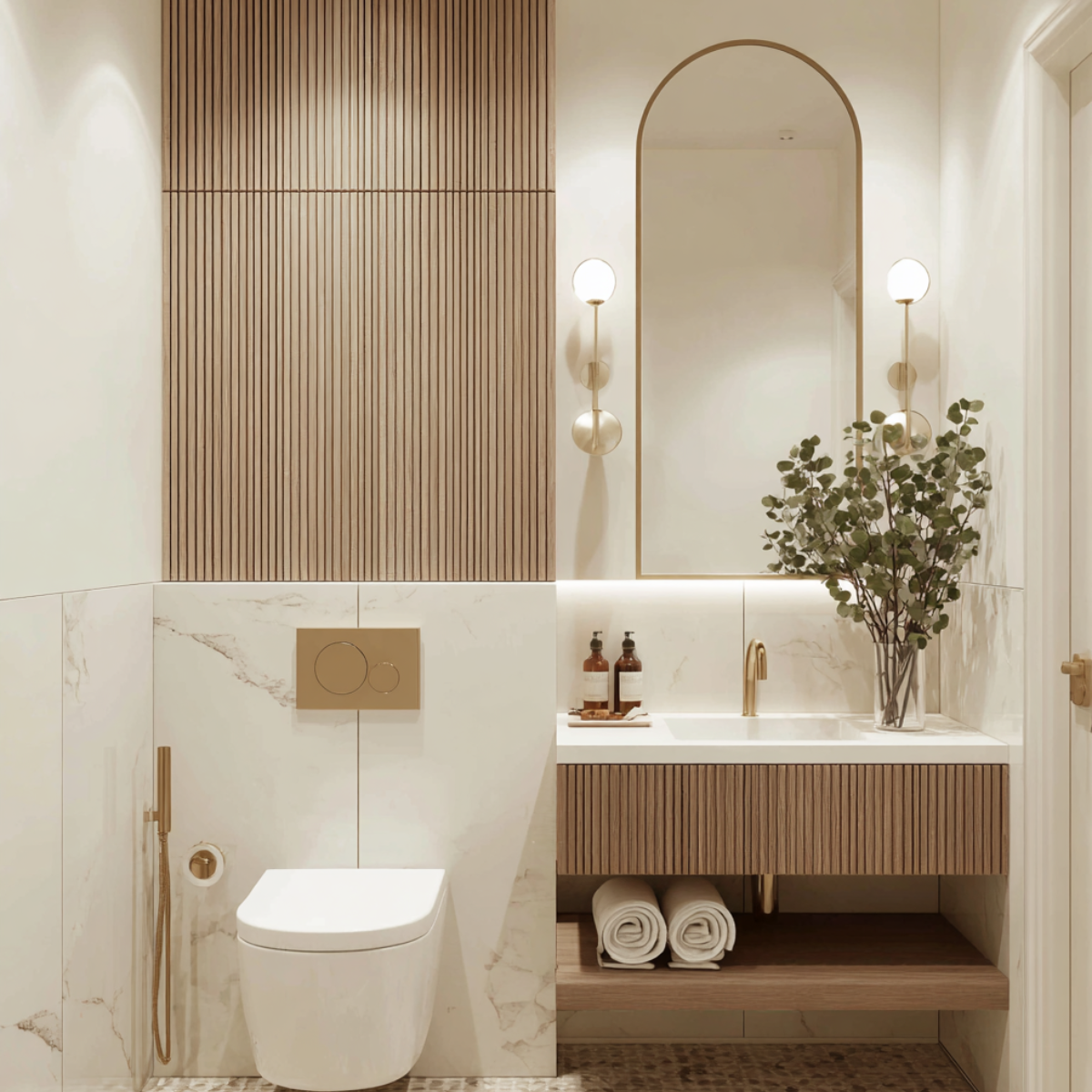 single sink wall mounted vanity