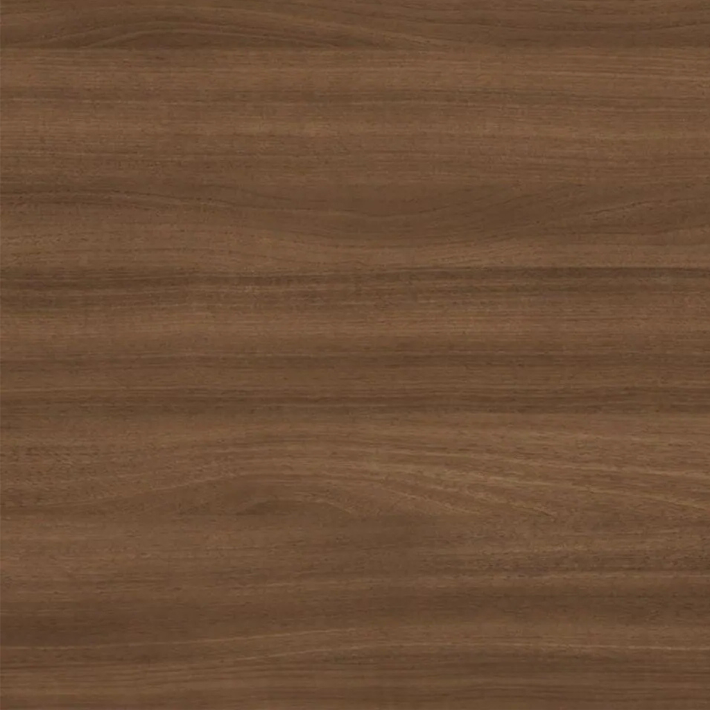 Solid Walnut Double Sink Vanity — Freestanding Mid-Century Modern Cabinet