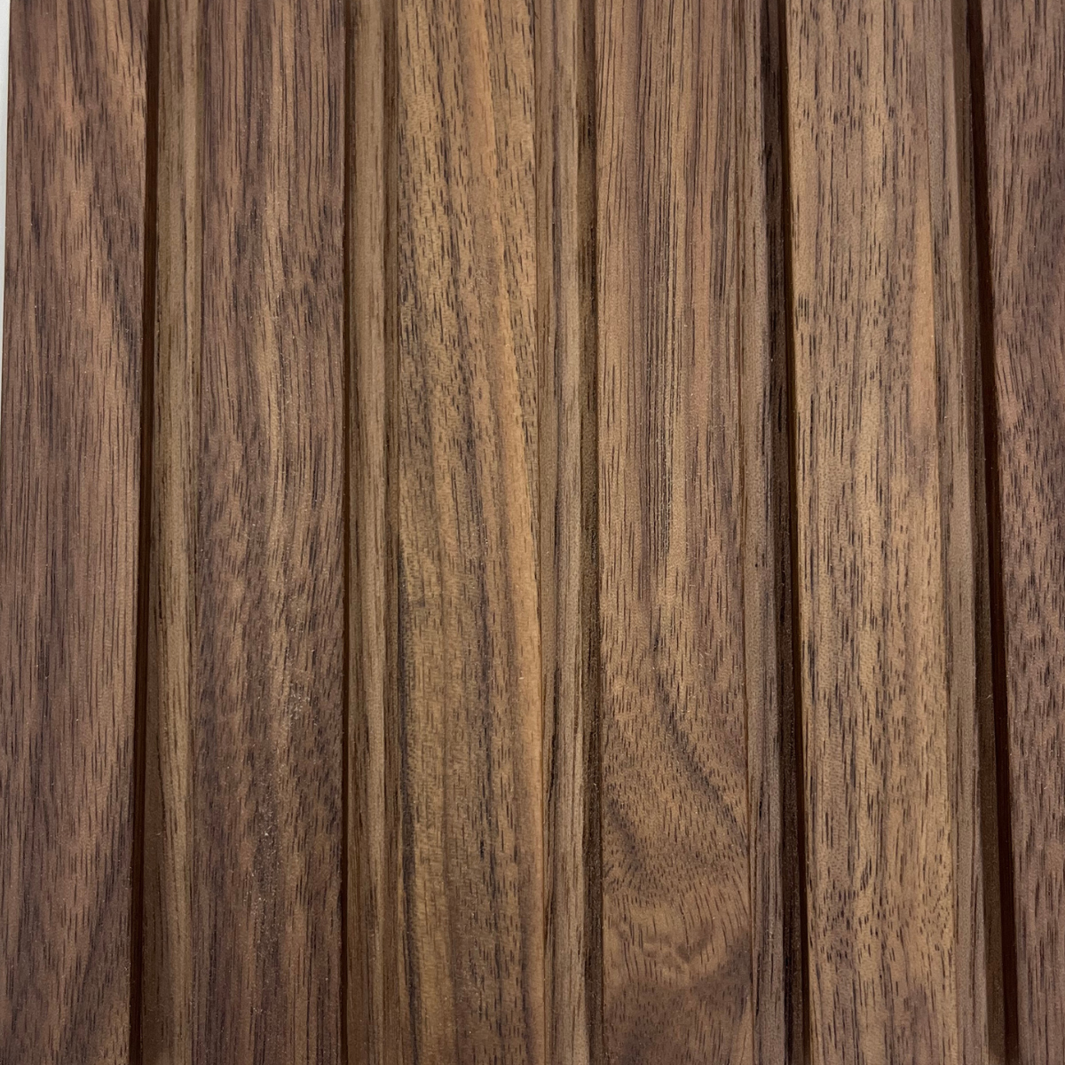 Natural Walnut Wood Sample | Custom Cabinet Finish Sample