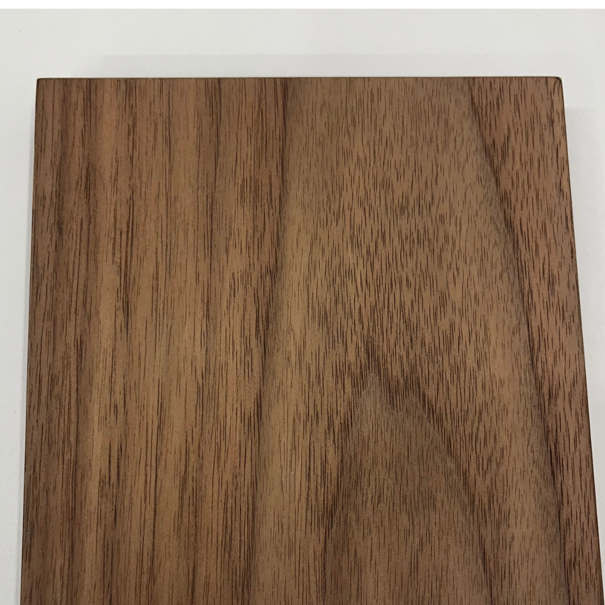 Natural Walnut Wood Sample | Custom Cabinet Finish Sample