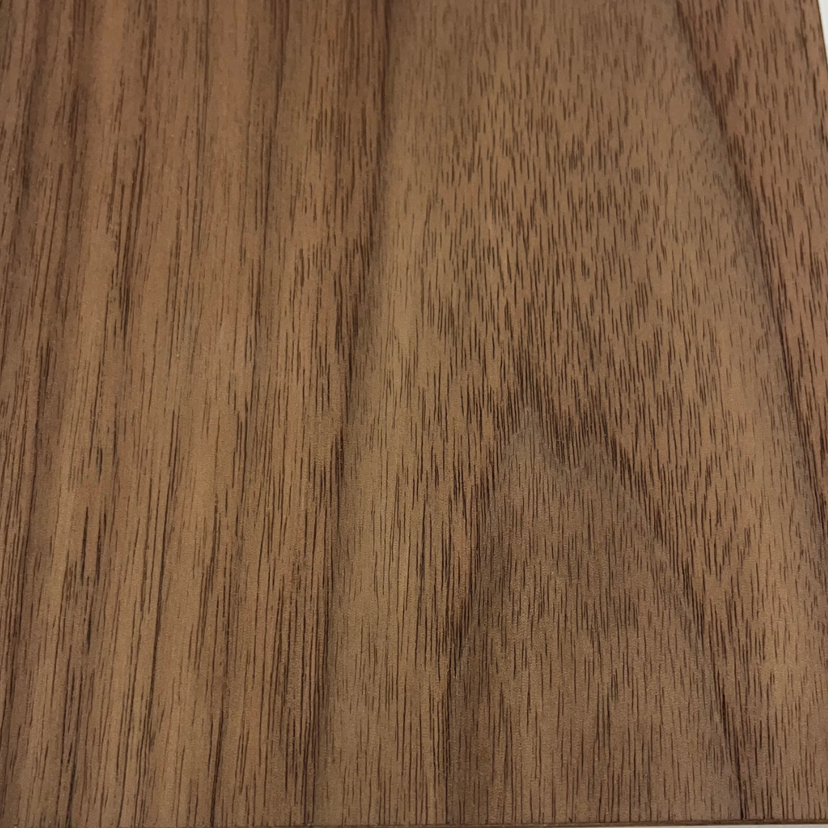 Natural Walnut Wood Sample | Custom Cabinet Finish Sample