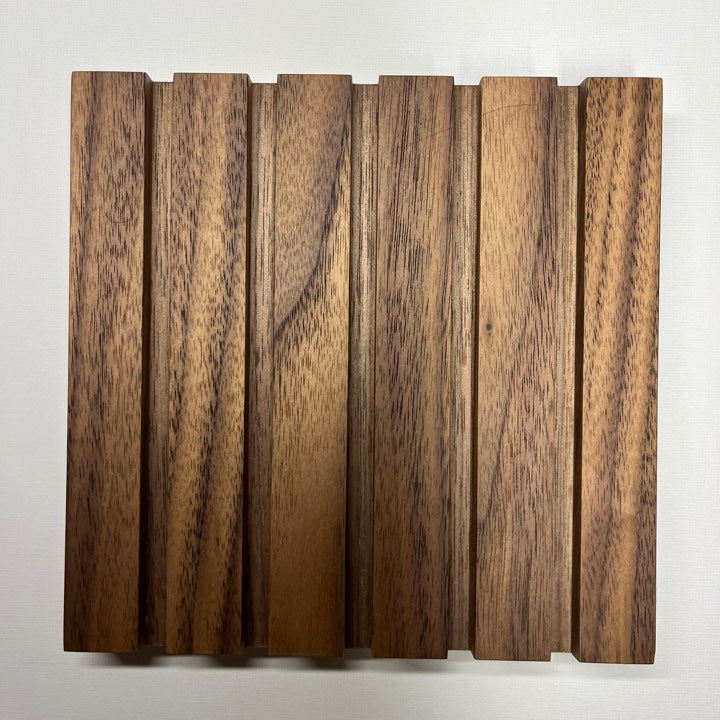 Natural Walnut Wood Sample | Custom Cabinet Finish Sample